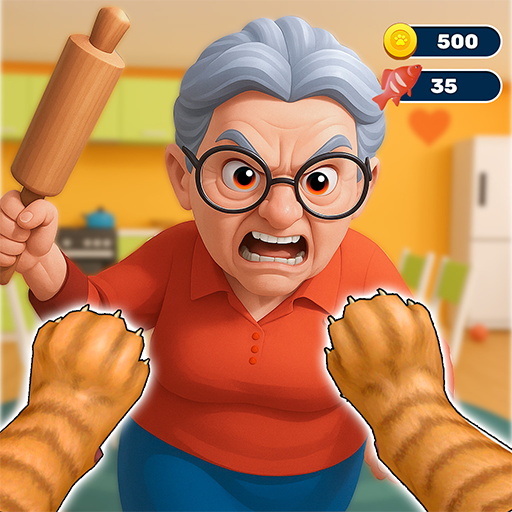 Bad Cat Angry Granny Prankster (MOD Unlimited Money) 2026.08.83
