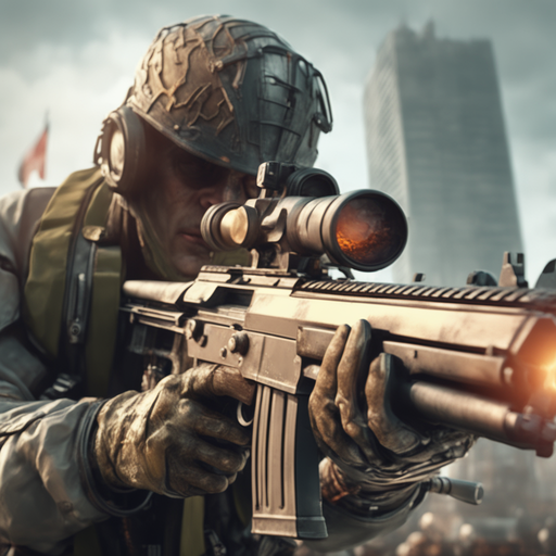 3D Sniper Gun Games Offline (MOD Unlimited Money) 32.6