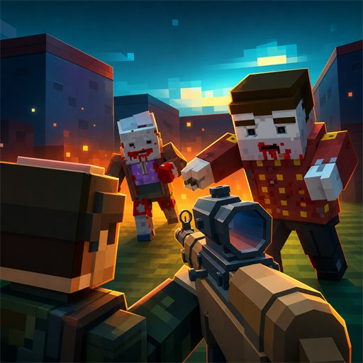 Blocky Zombie Gun Warfare MOD Unlimited Money 1.17 Blocky Zombie Gun Warfare MOD Unlimited Money 1.17